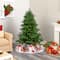 5ft. Pre-Lit South Carolina Spruce Artificial Christmas Tree with Clear LED Lights